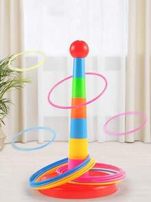 Đồ chơi ném vòng xếp chồng cầu vồng, Tháp ném tương tác, Đồ chơi giải trí giờ ra chơi, Đồ chơi & Trò chơi, Sở thích, Đồ sưu tầm, Đồ dùng tiệc tùng, Đồ chơi thể thao & ngoài trời cho thanh thiếu niên, Bộ tung hứng kết hợp cho thanh thiếu niên - Nhiều màu - Xem 9