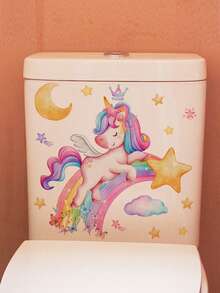 3 sztuki kreatywnych naklejek ściennych, samoprzylepne naklejki ścienne z motywem tęczowego jednorożca i motyla, naklejki ścienne do sypialni, salonu, werandy, naklejki usuwalne, naklejki ścienne, naklejki, naklejka ścienna, naklejka winylowa do dekoracji domu, wiosenne dekoracje odświeżające dom, naklejki dekoracyjne Rama, prezenty urodzinowe, ukończenie szkoły