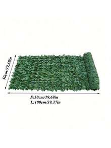 4 Pack Artificial Ivy Leaf Fence Privacy Screen For Outdoor Decor, Balcony Garden Patio Railing Cover, Indoor Wall Decoration, UV Resistant Greenery Mesh - 綠色 - 查看 7