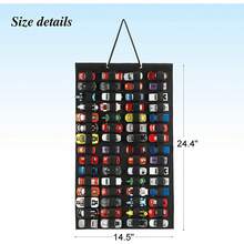 Wall-Mounted Storage Rack, Kids Toy Car Display Board, Storage Bag, Baby Toy Organizer - Multicolor - View 8