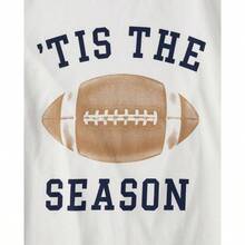 Conjunto de Pijama de ftbol a Juego, algodn Juego de Pijama para beb Unisex - Esta es la temporada + 12-18 meses - Ver 3