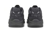 Puma Rs-Connect Mono Round Toe Lace-Up Low-Top Dad Sneakers Black Sneakers Men 375151-02 - Multicolor - View 4