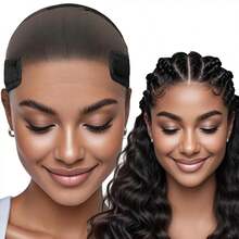 Mũ đội tóc giả ren trong suốt cỡ lớn 9x6 inch, kẹp tóc giả ren phía trước có thể tái sử dụng, mũ đội tóc giả có thể điều chỉnh với dây đeo chống trượt, phù hợp cho phụ nữ. - Nhiều màu - Xem 9