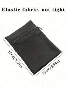 户外运动腕包，运动腕带，高弹力，男女通用，骑行健身臂包，弹性舒适透气跑步腕带，旅行收纳包，化妆包，度假收纳包，运动健身包，旅行度假包，男女通用，耐用旅行腰包，适合跑步和徒步旅行 - 黑色 - 查看 10