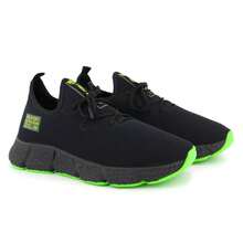 Women's Lightweight Sports Shoes For Walking, Gym, Weight Training, Running, Advanced Running - NEW ULTRA - 青檸色 - 查看 4