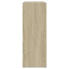 Sapateira vidaXL Sonoma Oak 60x21x57 cm em madeira engenheirada - Castanho - Ver 6