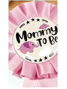 Ribbon Badge Brooch For Dad And Mom, Ladies Lapel Pin Brooch, Bag Pendant, Fashion Accessories, Fun Gifts For Friends, Family, Teachers And Classmates