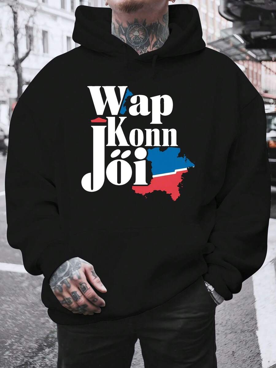 Felpe da uomo - nero - Visualizzare 1