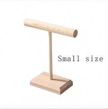 1 Piece Jewelry Rack, Jewelry Organization Rack, Wooden Jewelry Bracelet Watch Display Tower, Bracelet Headband Necklace Rack Storage Rack, Holiday Gift