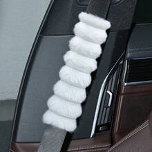 قطعتان من وسائد الكتف لحزام الأمان المخطط السميك - مقاس واحد - مشاهدة 7