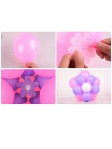 Wedding, Holiday & Birthday Party Supplies: Balloon Accessories - Plum Blossom Clips, Multi-Function Balloon Rings & Balloon Arch Shaping Clips.