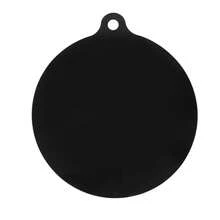 1pc Heat Resistant Silicone Stove Mat With Handle - Non-Stick, Easy To Clean Kitchen Protective Pad 8.66x9.84 Inches/9.53x10.71 Inches, Round, Silicone, Induction Cooktop Mat, Kitchen, Non-Stick. Not For Open Flame. - Black - View 7