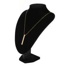 Collar de acero inoxidable con respiración consciente: alivia el estrés y silbato portátil para la ansiedad, unisex (dorado) - Dorado - Ver 9