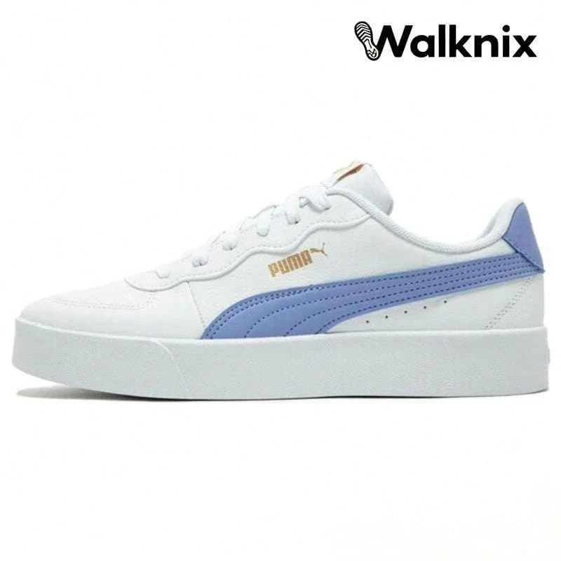 Puma Skye Clean Minimalist Comfortable Low-Top Sneakers White Blue Sneakers Men 380147-13 - Nhiều màu - Xem 1