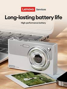 Lenovo 联想 XJ22 CCD 数码相机，1000mAh 电池，16 倍光学变焦，高清拍摄，支持 32GB 存储卡，自动对焦，入门级照片和视频相机，便携式相机，时尚相机，适用于旅行、街拍、家庭、圣诞节、生日派对等各种摄影场景，是送给家人的理想礼物。 - 黑色 - 查看 4