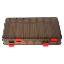 Caja del Cebo de Pesca, Compartimientos Seuelos de la Pesca Caja de los trastos Cuchara de Gancho Cebos Contenedor de Almacenamiento de Accesorios Cebo Para Peces - inicial - Ver 6