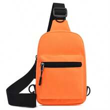 1pc New Women's Chest Bag, Women's Crossbody Bag, Made Of Soft Nylon Material, Thick And Durable, Solid Color, High Quality, Suitable For Daily Commuting, Sports, Campus, Shopping, Travel, Holiday Gifts - Multicolor - View 25