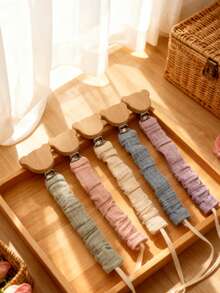 Clip personalizado para chupete, portachupete, nombre personalizado, diseño de oso - Multicolor - Ver 5