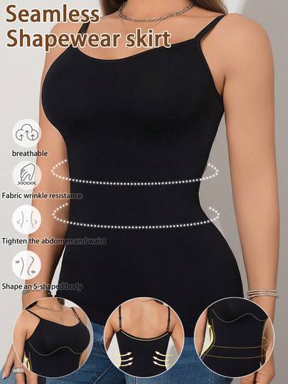 1pc Women's Seamless Waist Shaping Bodysuit