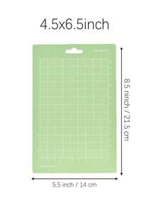 4.5 X12 Inch / 4.5 X6.5 Inch Cutting Mat, Multiple Adhesive Cutting Mats, Adhesive Non-Slip Cutting Mats, Multiple Adhesive Cutting Mats For Joy Accessories - For Laser Engraving, Vinyl Cutting And Crafts - Mesh Adhesive Non-Slip Cutting Mats For Crafts, Quilting, Sewing, Scrapbooking And All Arts, Great For DIY Crafts And Paper Sculptures - Cutting Mat - View 20