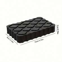1/2 Pcs Car Jack Rubber Pad Lift Blocks Floor Cars Parts Jacks Automotive Camper Stabilizer Pads For