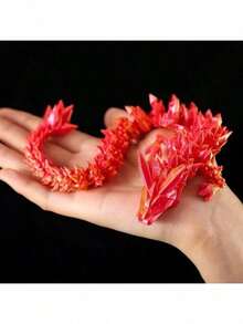 3D gedruckter Drachen-Ei Dekorations-Set, Kristall Drachen Figur Dekor Handwerk Ornament, farbiges, tierförmiges Aufbewahrungssystem, kreative Heim-Dekoration & Geschenk