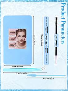 40/592/576 片装，高容量假睫毛簇嫁接套装 DIY 睫毛嫁接套装，D 型卷翘，10D+20D+30D+40D+50D+60D+80D+100D+120D+150D，10-16mm 浓密柔软假睫毛，3D 自然防水簇状假睫毛，眼尾嫁接，放大双眼，亲肤材质，睫毛套装包含睫毛胶水。