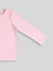 Boys' Thermal Shirt UV 50+ Beach Pool Comfort - 淺粉色 - 查看 6
