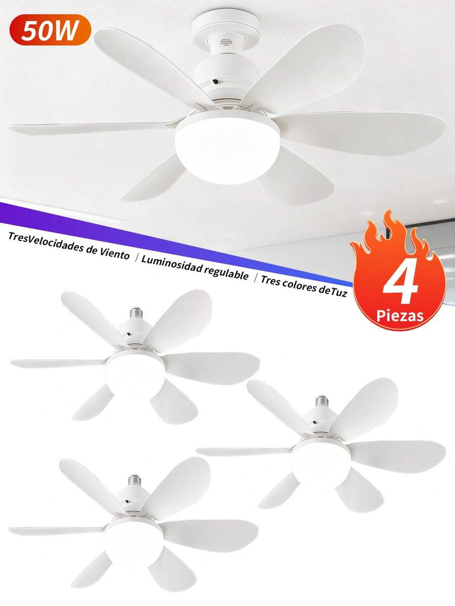 Ceiling Fans - 50 Вт (4 штуки) - Переглянути 1