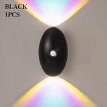 Luz de pared LED con sensor inteligente, lámpara de pared con sensor de movimiento interior inalámbrica, luz nocturna a batería, diseño adhesivo, giratoria, portátil, fácil de instalar, temperatura de color y brillo ajustables, adecuada para pasillos, baños, dormitorios, cocinas, armarios, escaleras, entradas, mesitas de noche, mesas, armarios, decoración del hogar, decoración de la sala de estar, luz con sensor de movimiento, lámpara de mesita de noche, luz LED, luz inalámbrica - Efectos de luz de neón - Ver 29