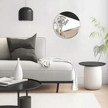 Acrylic Mirror Wall Sticker, Round Self-Adhesive Mirror, Soft Mirror For Bathroom, Decoration - Multicolor - View 4