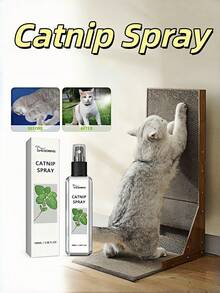 2支装 Yegbong 猫咪喷雾，有助于缓解猫咪焦虑，提升活力。这是一款健康喷雾。这款猫咪植物喷雾有助于缓解猫咪焦虑，改善它们的活动量和健康状况。这款猫咪植物喷雾香味持久，绳子耐啃咬耐抓挠，还能增加宠物的活动量。 - 100ml - 查看 4