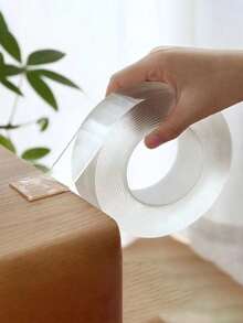 Transparent Nano Double-Sided Tape, Strong Transparent Nano Adhesive Tape, Residue-Free And Removable Nano Double-Sided Tape, Suitable For Office, Home, Daily Use, And Parties