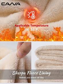 Cavva Women's Heavyweight Fleece-Lined Pants Water Resistent Thermal Warmth Ribbed Drawstring Waist Straight Leg Cut Insulation Side Pockets Winter Snow Casual Hiking Camping - Màu xám đen - Xem 7