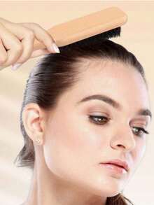 1 Set Unisex Haarkamm & Bartbürste, parfümfreie professionelle Haarbürste, Farbverlauf Haarbürste, glatte flache Rückseite, grobe & feine Zahnkämme, geeignet für Nationalfeiertag, Badezimmer, Kopfmassage, Schulanfang, Reise, Urlaub und Alltag, Festivalgeschenk für Familie und Freunde