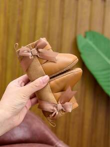 Cute & Comfortable Infant Girl Boots, Soft Bottom Princess Style Toddler Shoes, Holiday Gift For Infant Girls, Suitable For Indoor & Outdoor Wear, Spring/Autumn/Winter