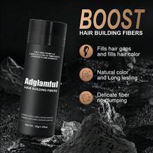 30克 Adglamful 增发纤维粉，5秒快速造型，发际线塑形纤维粉，瞬间增厚发丝，发际线定型粉，增发纤维粉，隐形增厚纤维粉，24小时持久保持浓密秀发