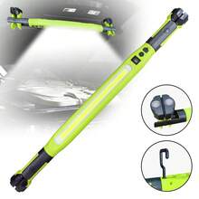 High Lumens LED Work Light, Rechargeable Magnetic Hanging Work Light For Under Hood, With Hook, Wireless Battery Powered, Suitable For Auto Repair/Inspection, Garage, Workshop, Emergency