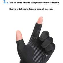 Guantes de Proteccin, Guantes Antideslizantes y Transpirables, Guantes Deportivos de Tela de Seda de Hielo, Guantes para Sol  Hombre para Deportes al Aire - inicial - Ver 4