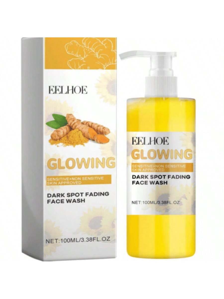 Limpiador facial iluminador con cúrcuma