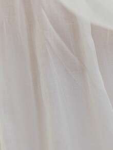 Baby Girls 0-2 Years White Lace Tulle Christening Dress With Hat - White - View 8