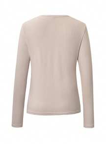 Áo khoác cardigan nữ Vera Lane mùa xuân/hè phong cách Y2K dễ thương, màu trơn, thích hợp cho kỳ nghỉ, đi biển, xem hòa nhạc, nhẹ nhàng và đa năng, chống nắng. - Màu cà phê sữa - Xem 5