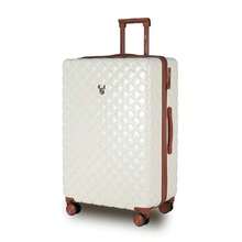 76CM Trolley CASE- Ivory/TAN Suitcase Ivory/TAN - như hình ảnh - Xem 2