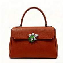 1pc Vintage Palace Style Floral Niche Fashion Rhinestone Brooch Pin Accessory