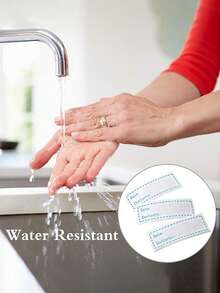 1 Roll Red & Blue Date Content Kitchen Fridge Reminder Labels Food Storage Stickers - Multicolor - View 3