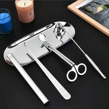 不锈钢烛芯修剪器、灭烛器、蜡烛剪刀 - 彩色 - 查看 5