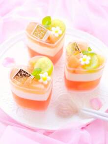 Kubeczki deserowe w kształcie serca o pojemności 5 uncji (150 ml), odpowiednie do ciast, galaretek, puddingów, ciasteczek, makaroników, kanapek, idealne na Walentynki, wesela, imprezy, urodziny i specjalne okazje - Wiele kolorów/losowe style - Zobacz 8