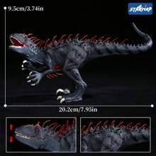 巨型恐龙玩具套装，逼真巨型恐龙玩具，适合3-5岁男孩 - 儿童生日恐龙礼物 - 栩栩如生的恐龙玩具模型，寓教于乐 - 带有手工涂绘细节的巨型恐龙模型