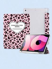 Cheetah Print Leopard Print Notebook Pattern Compatible With 10. 2 Inch 2021/2020 9th/8th Geration,Compatible With Tab A8 10. 5 Inch 2022,Compatible With Matepad 10. 4/ Tab Cover,With P Holder,Supports Automatic Sleep/Wake Lid. Accessories. - Multicolor - View 3