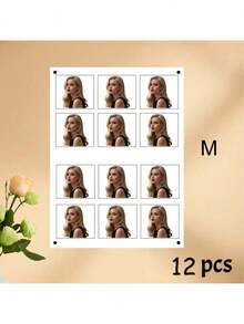 12-300Pcs Custom Photo Temporary Tattoo Stickers, Personalized Tattoo Stickers With Pet Photo, Customized Headshots Tattoo Sticker, Customizable Family Photos Tattoo StickersSuitable For Weddings Celebration,Valentine'S Day,Birthday Gifts,Fancy Gift Ideas,Funny Photo Stickers,Water Resistant,Ideal GiftsFriends,Couples,Besties,Men,Women - Multicolor - View 7